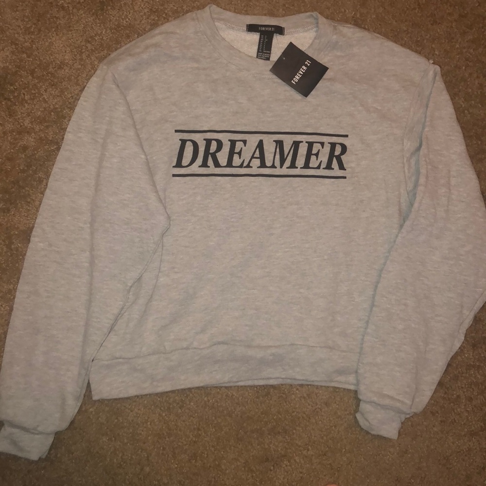 Grey sweatshirt
